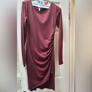 Long sleeve t-shirt dress. Size small. Worn once. Purchased from Nordstrom